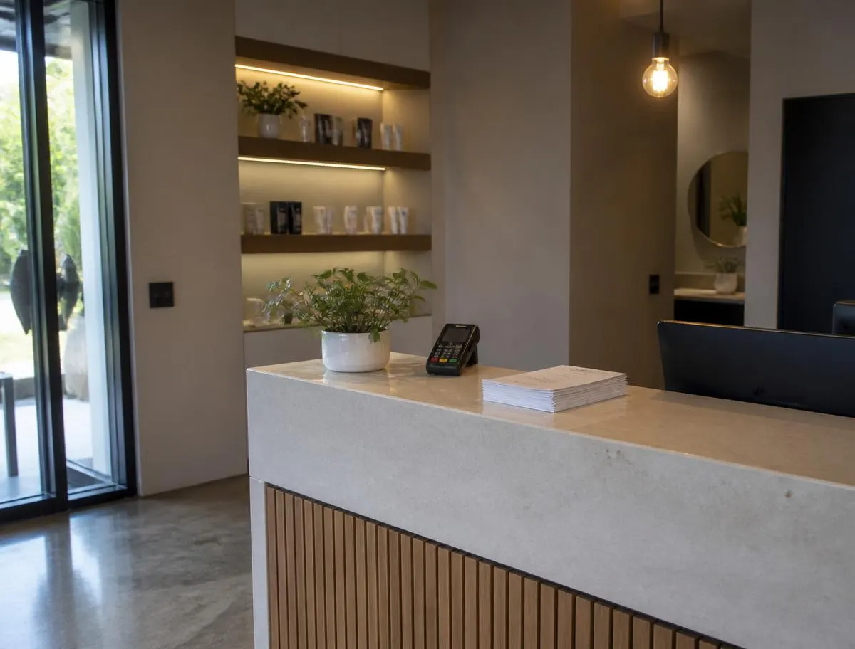 Medspa reception